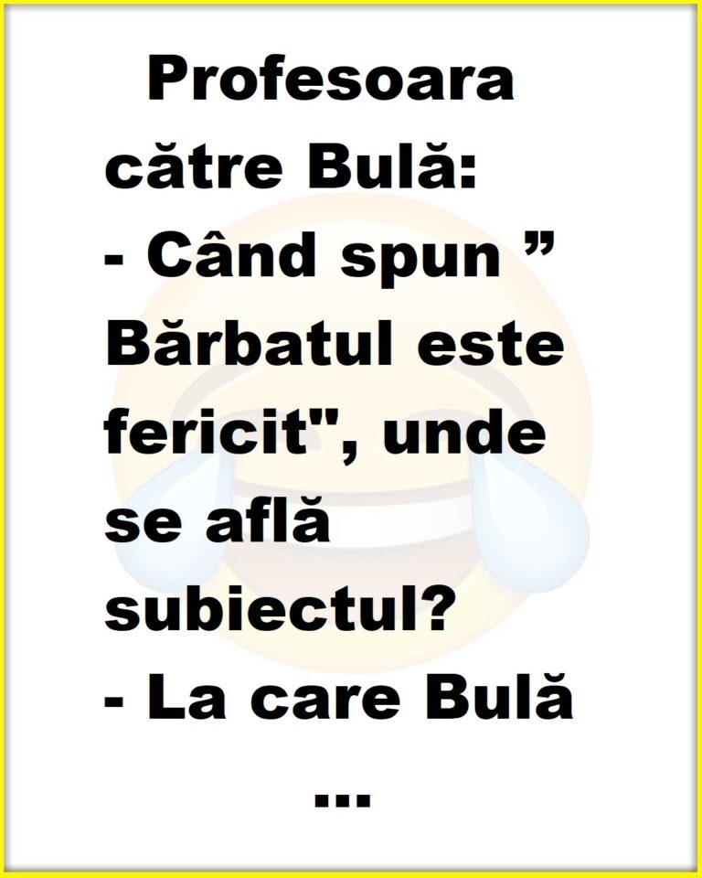 Când un bărbat este fericit