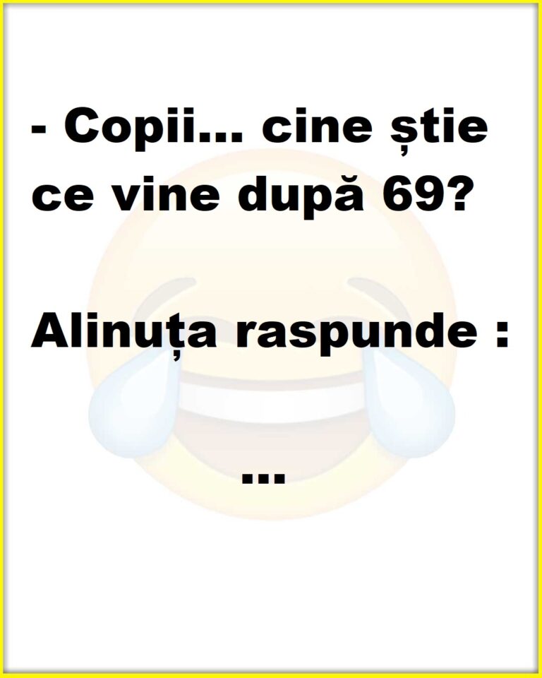 Ce urmeaza dupa 69 ?