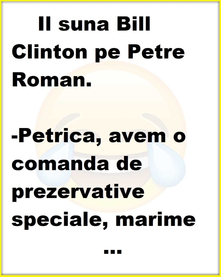 Il suna Bill Clinton pe Petre Roman.