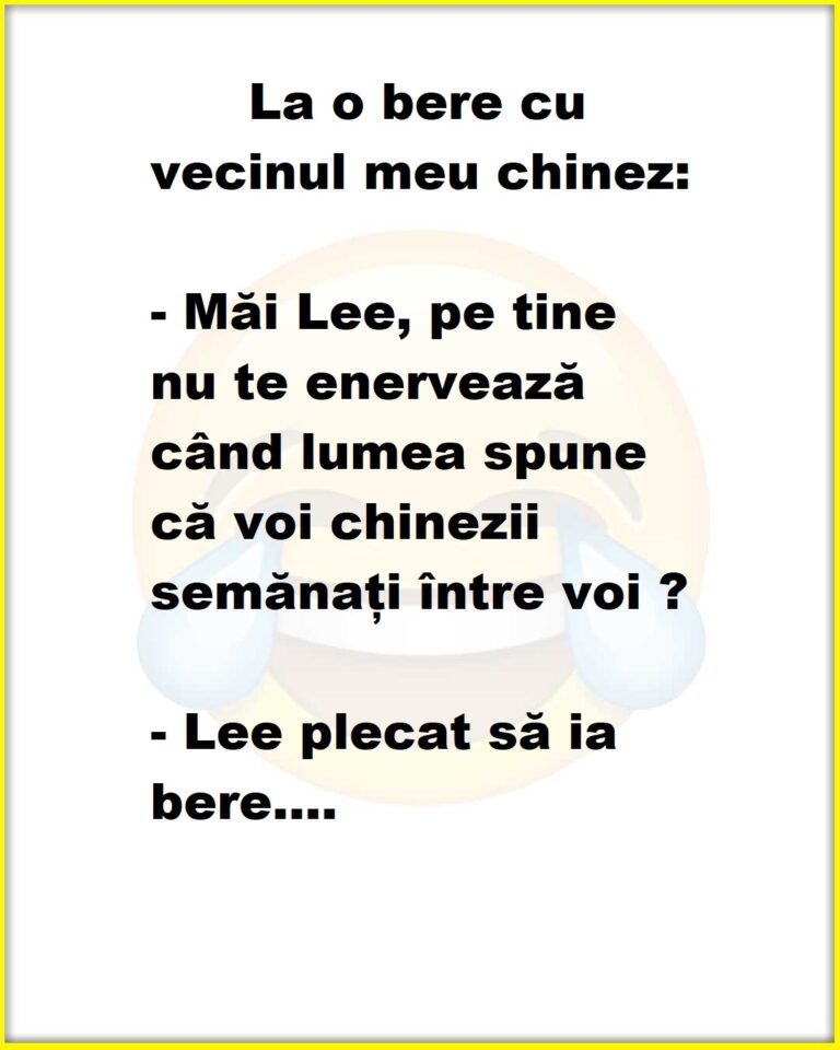 Ce poți păți când ieși la o bere cu un chinez