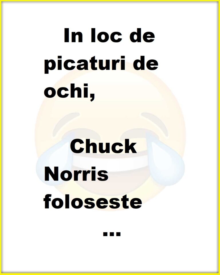 Cele mai tari glume si bancuri cu Chuck Norris