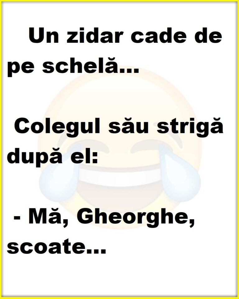 Ce vrea un zidar de la colegul lui de muncă