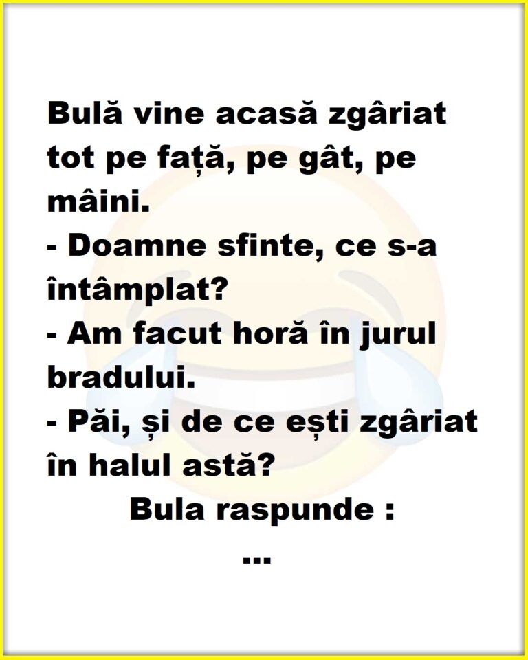 De ce Bulă e zgâriat tot pe gât