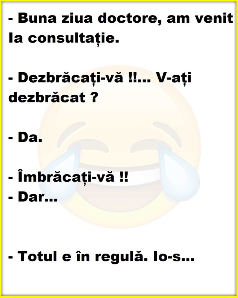 Cum decurge o consultație la doctor