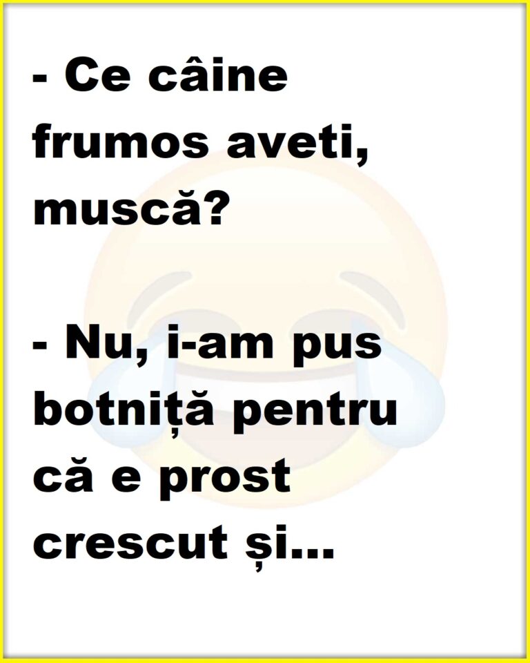 De ce are botniță un câine