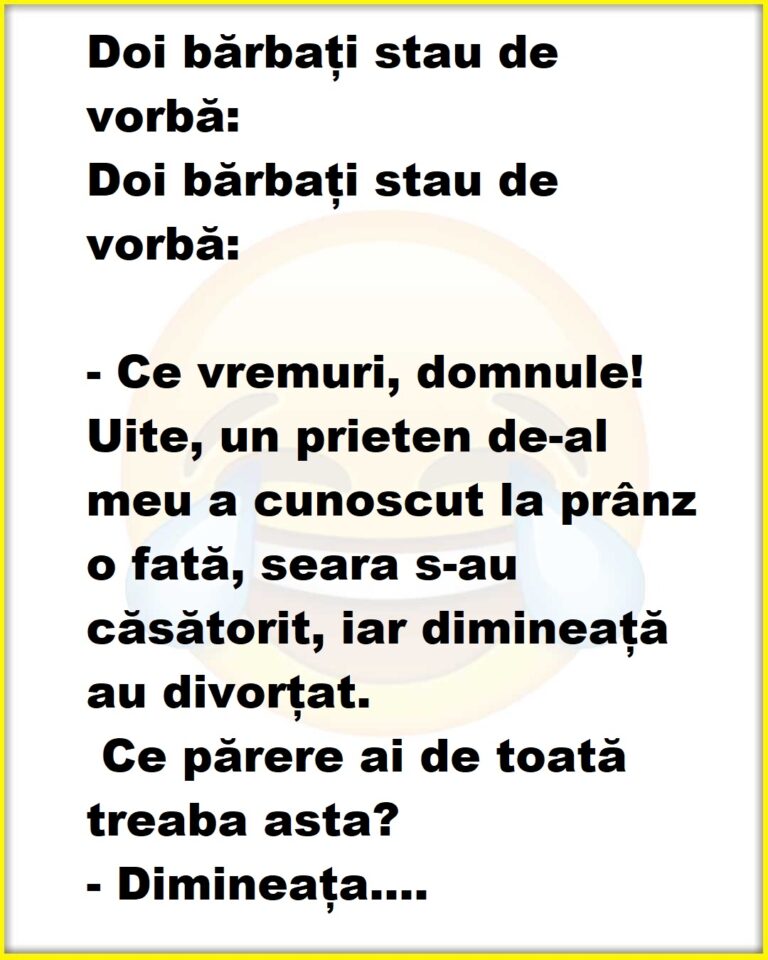 Despre ce discută doi bărbați