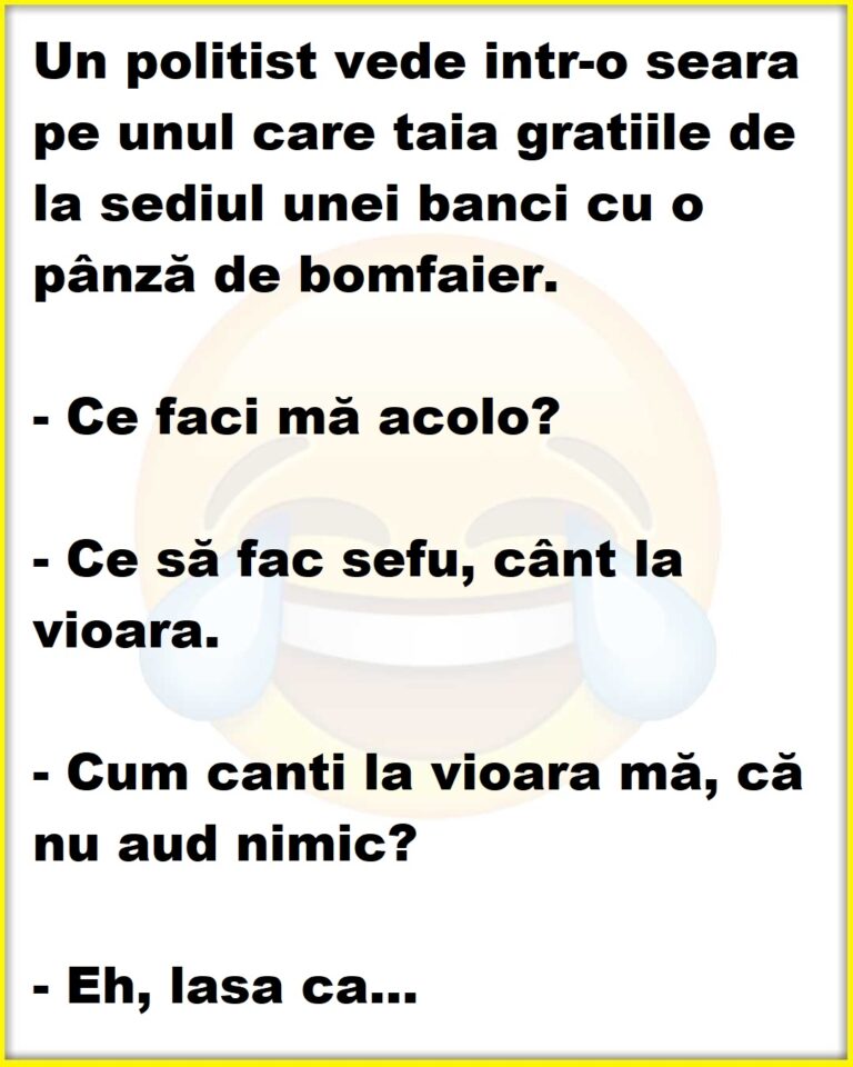 Ce scuză a găsit un hoț prins de un polițist