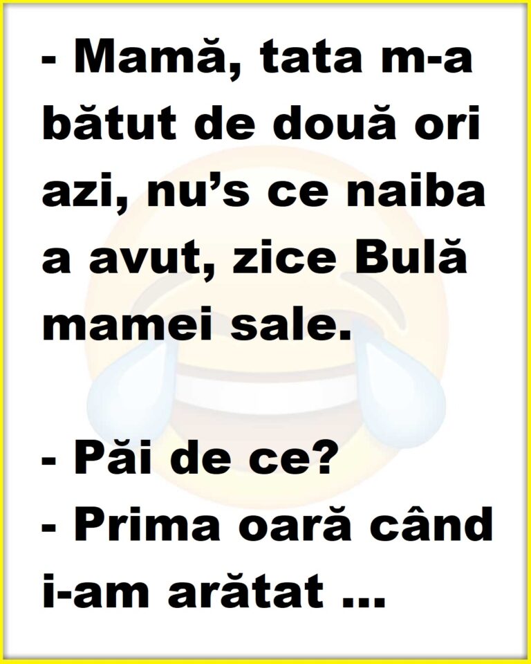 De ce a luat Bulă bătaie