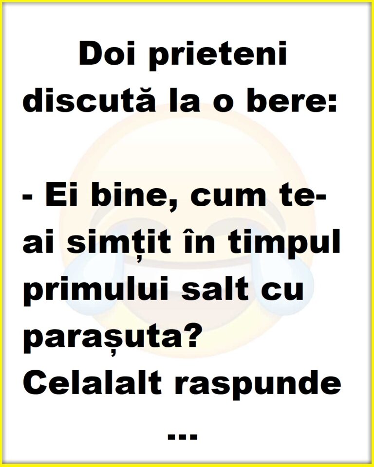 Cum s-a simțit un tip în timpul primului salt cu parașuta